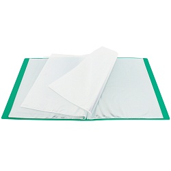 папка  60 файлов 700мкм зелёная