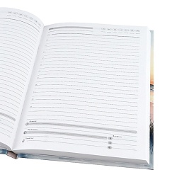 ежедневник недатированный  а5 128л. "аромат счастья" 7бц глянц.лам.