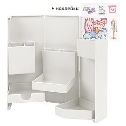 органайзер настольный пластиковый 8 отделений