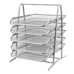 лоток горизонтальный металлический 5 секций