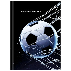 книжка записная  а7  48л "футбольная тема-11" 7бц, глянц.лам.