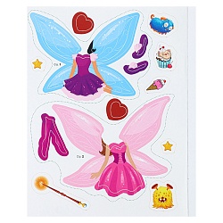 развивающая брошюра с наклейками а5 fairies