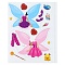 развивающая брошюра с наклейками а5 fairies