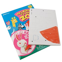 пазл 3d "zoo" rabbit. игрушка