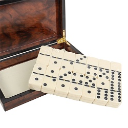настольная игра "домино" в шкатулке