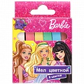 Мелки цветные  6 шт "Barbie"