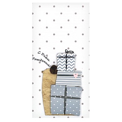 открытка-конверт  ручной работы "с днём рождения"