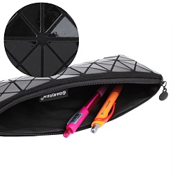 пенал на молнии чёрный