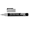 маркер меловой стираемый brauberg  серебристый, 3 мм