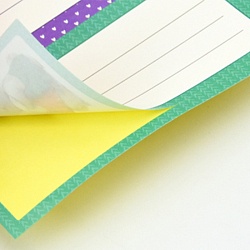 наклейки школьные с рисунком 12шт. для тетрадей, упаковка пэт - пакет