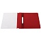 папка-скоросшиватель а5 "brauberg" 180мкм красная