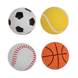 мяч-попрыгун 6см ассорти 4 вида