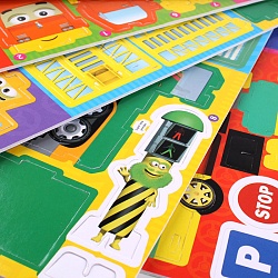 пазл 3d "car series" lk-8867 (66 элементов)