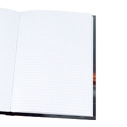 книжка записная  а5  80л "чёрный автомобиль - 5" 7бц