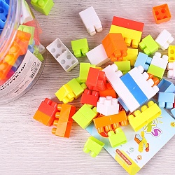 конструктор 162 детали в пластиковом ведре с крышкой