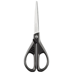 ножницы 17см "maped" "essential green" чёрные  ручки, с европодвесом