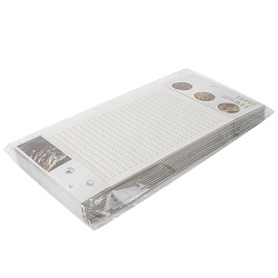 наклейки-стразы "жемчужины" цвет белый