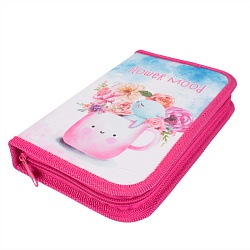 пенал 1отдел. 190*115мм нежный букет