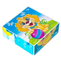 кубики пластиковые "глазастики" 9шт