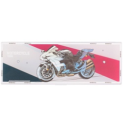 пенал пластиковый  прозрачный с рисунком