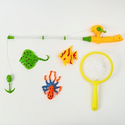 игровой набор "рыбалка" с подсветкой