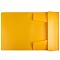 папка на резинке а4 "darvish" желтая толщина 0,5мм