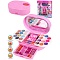 набор детской косметики "шкатулка модницы" (тени,румяна,блеск, помада, лак,аппликатор)