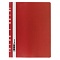 папка-скоросшиватель с перфорацией а4 "brauberg" 180мкм красный
