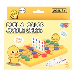 настольная игра "duel 4-color mobile chess"