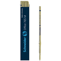 стержень шар. 107мм синий schneider металлический 1мм