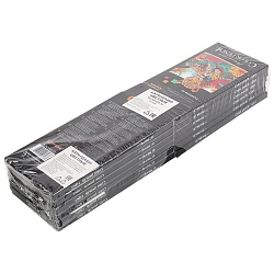 карандаши 12цв круглый корпус "дикий мир"