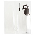Набор обложек для тетрадей 100мкм Кот с рыбкой  (10шт/уп) полипропилен