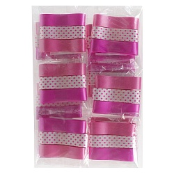 набор декоративных лент для оформления подарков в розовых  оттенках 1*13*9,5