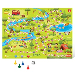 игра настольная ходилка "в лесу"