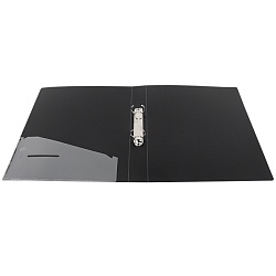 папка с 2-мя кольцами 35мм 700мкм чёрная