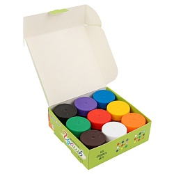 гуашь  9цв. "мишутка" 17мл  картонная упаковка 