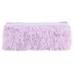 пенал на молнии сиреневый