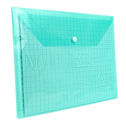 папка-конверт на кнопке а4 зеленая 160мкм