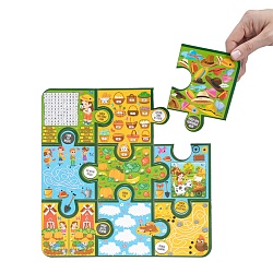 игра настольная "весёлая ферма 10 в 1"