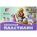 Пластилин 20цв. восковой "Фантазия" 300г со стеком пастельные цвета Луч