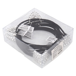 ободок чёрный для волос с ушками 