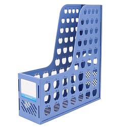 лоток вертикальный 1 отделение сборный синий