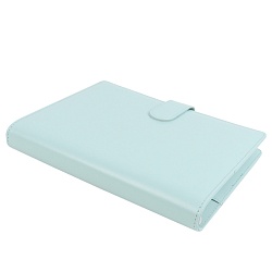 ежедневник а5 недатиров. 100л обложка кож.зам. на кольцах  с магнитной застёжкой