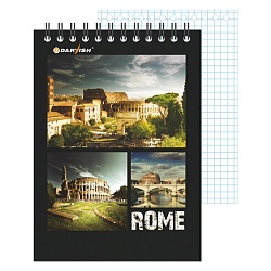 Блокнот 10*14см  60л  "Города" на гребне