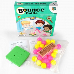 настольная игра "bounce battle" (битва бросков)