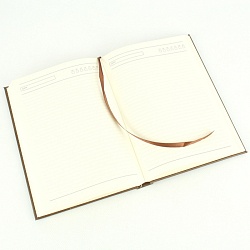 ежедневник а5 недатиров. 192л  обложка кожзам