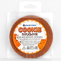 блок для записей "печенька" 9см,80л.
