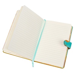 Блокнот 12,7*19 см 112л на магнитной застёжке "Подсолнухи"