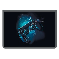 папка для тетрадей  а4 на молнии game time