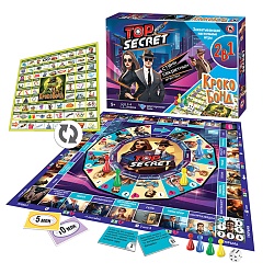 игра настольная 2в1 «top secret + крокобонд»
